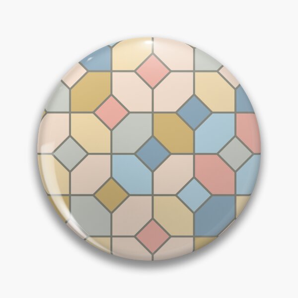 Item preview, Simple Geometric moroccan tile style shapes multicolored  designed and sold by Designsbyluzia.