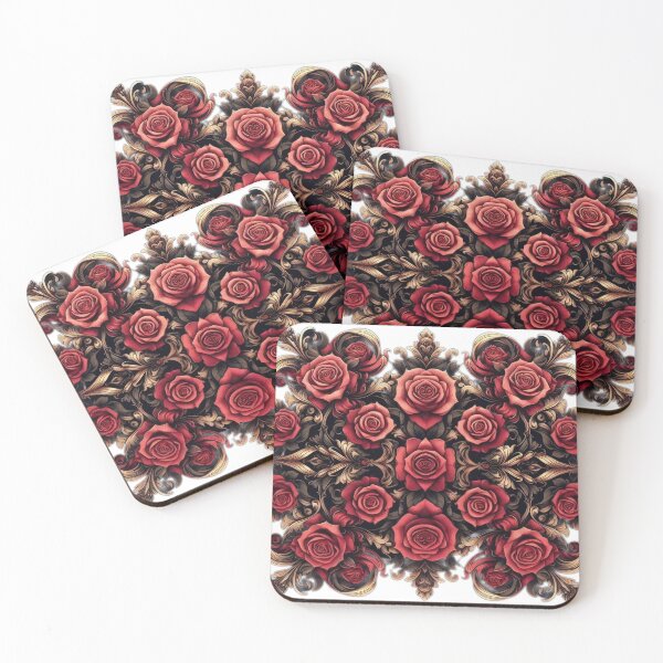 Item preview, Gothic valentines day Red Roses Pattern,valentine Roses,Gothic Valentine designed and sold by Expressions-Sel.
