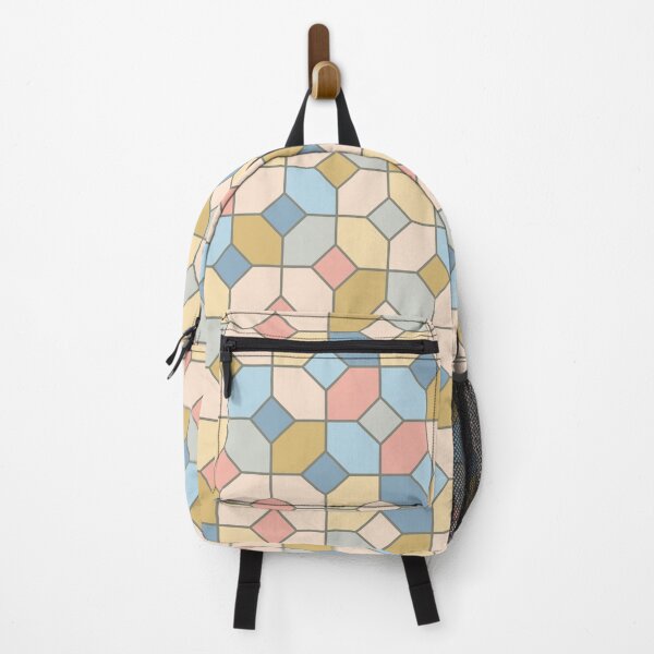 Item preview, Simple Geometric moroccan tile style shapes multicolored designed and sold by Designsbyluzia.