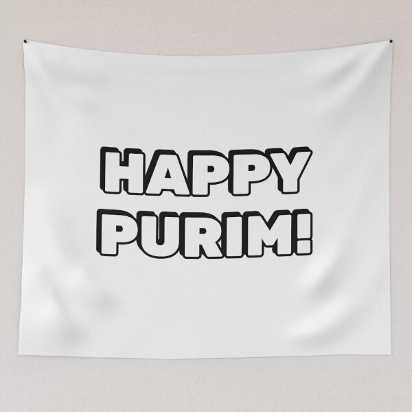 Item preview, HAPPY PURIM  designed and sold by Inspirationmotivation.