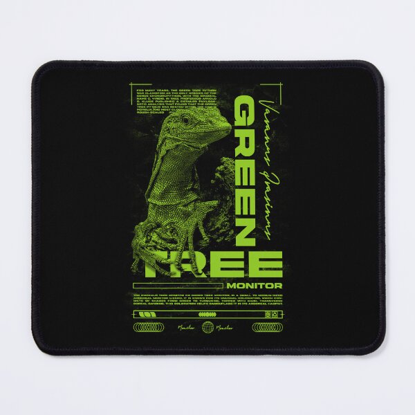 Item preview, Green Tree Monitor Modern Reptile Keeper Streetwear designed and sold by JRRTs.