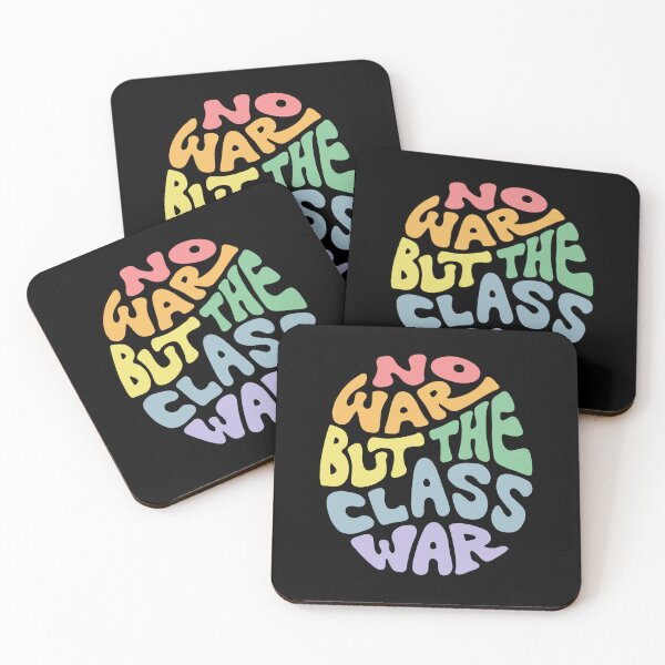 Item preview, No War But The Class War Word Art designed and sold by Unhinged Heather.