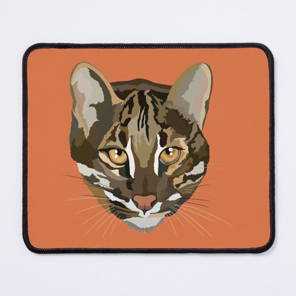 Item preview, G is for Golden Cat, Golden Cat Illustration – Rare Wild Feline Wildlife Art designed and sold by PrettylittlepastelUk.