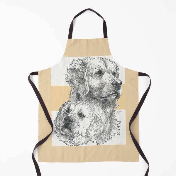 Item preview, Golden Retriever Father & Son designed and sold by BarbBarcikKeith.