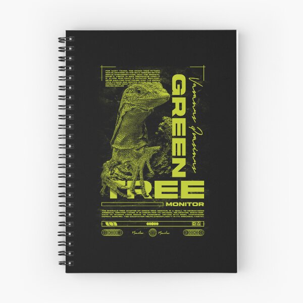 Item preview, Green Tree Monitor Modern Reptile Keeper Streetwear designed and sold by JRRTs.