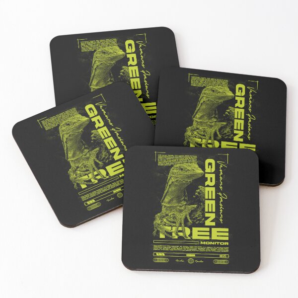 Item preview, Green Tree Monitor Modern Reptile Keeper Streetwear designed and sold by JRRTs.