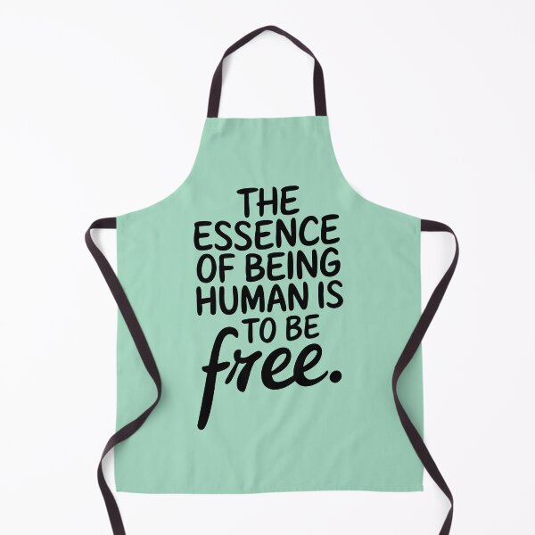 Item preview, The Essence of Being Human Is to Be Free - Inspirational Quote designed and sold by Twisted Kids.