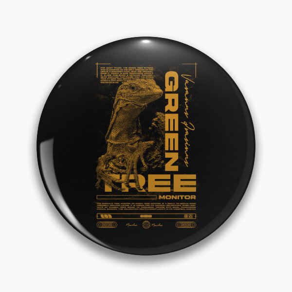 Item preview, Green Tree Monitor Modern Reptile Keeper Streetwear designed and sold by JRRTs.