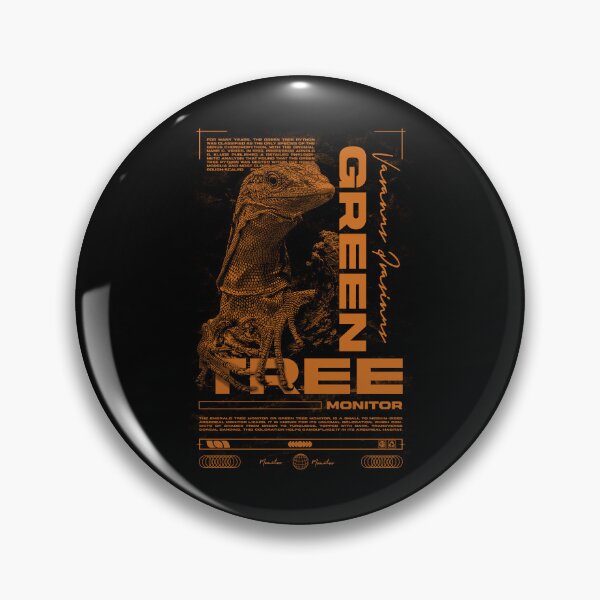 Item preview, Green Tree Monitor Modern Reptile Keeper Streetwear designed and sold by JRRTs.