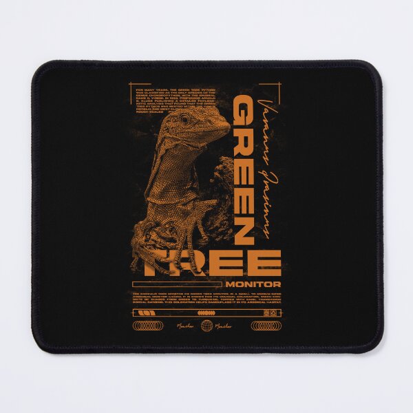 Item preview, Green Tree Monitor Modern Reptile Keeper Streetwear designed and sold by JRRTs.