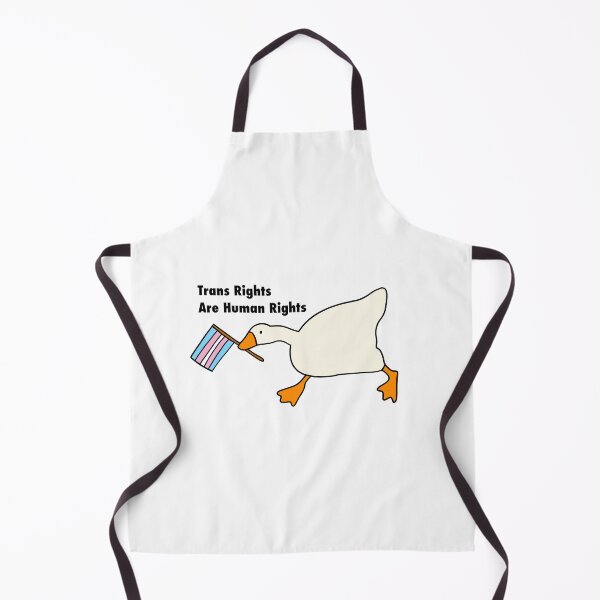 Item preview, Trans rights are human rights goose designed and sold by Deathtomorrow .