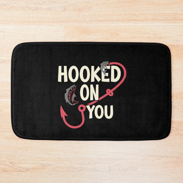 Item preview, "Hooked on You" ❤️? designed and sold by NEWDESINGS12.
