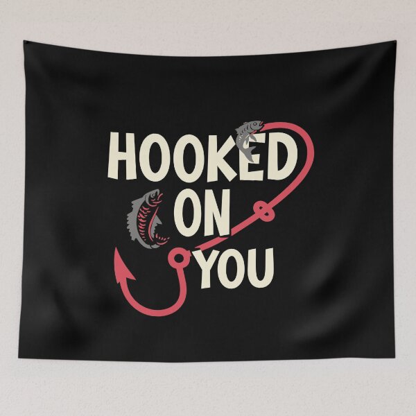 Item preview, "Hooked on You" ❤️? designed and sold by NEWDESINGS12.