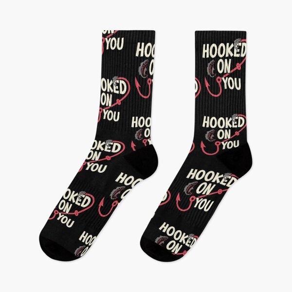 Item preview, "Hooked on You" ❤️? designed and sold by NEWDESINGS12.