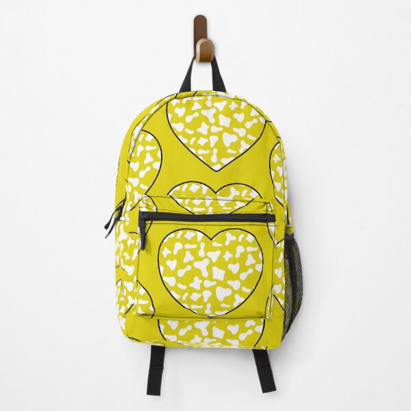 Item preview, Big White Cow Patches on Yellow Cowhide | Continues Yellow Cow Heart designed and sold by PatternPen.