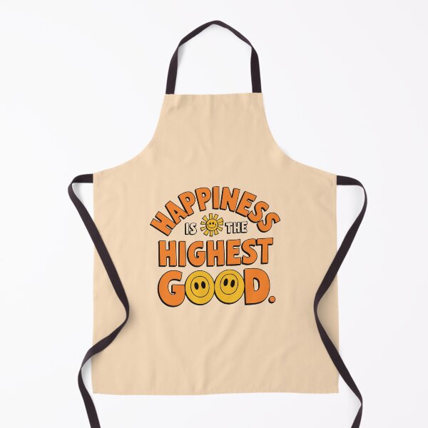 Item preview, Happiness Is the Highest Good - Retro Groovy Design designed and sold by Twisted Kids.