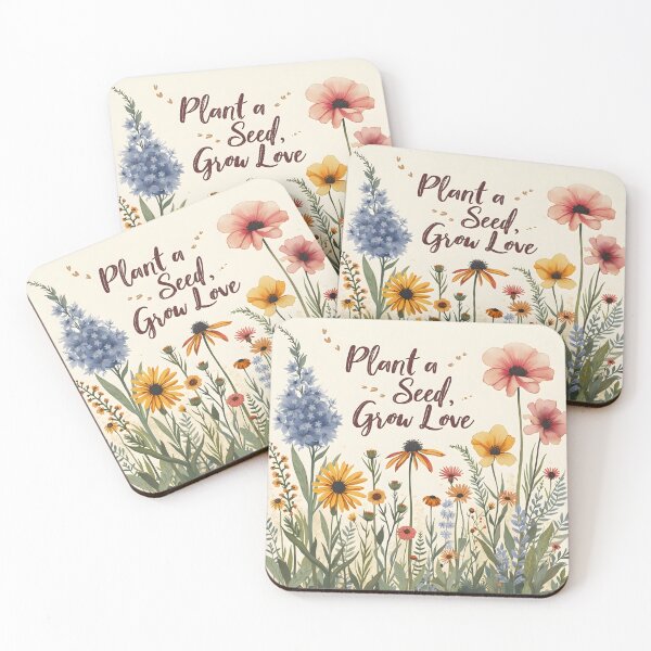Item preview, Plantable Love sticker | Eco-Friendly Valentine Gift for Nature Lovers designed and sold by StellarHues.