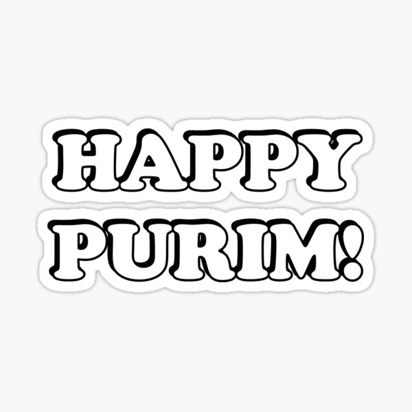 Item preview, HAPPY PURIM Jewish holidays designed and sold by Inspirationmotivation.