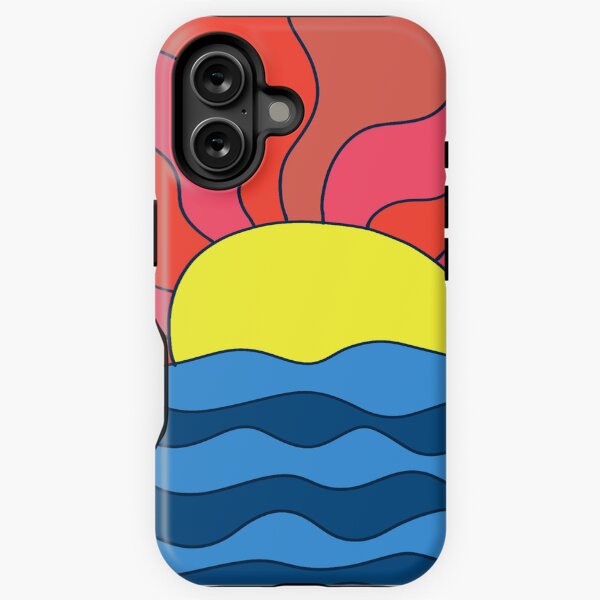 Vista previa del artículo con la obra «Puesta de sol y mar», diseñado y vendido por DanielleGensler.