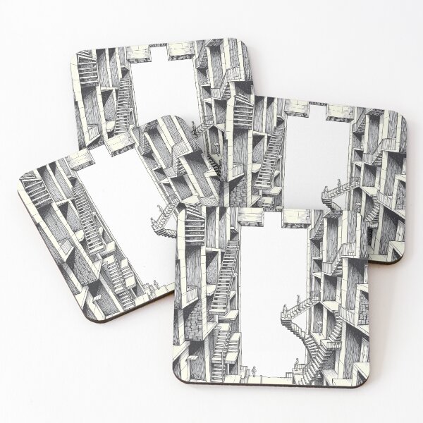 Item preview, MC Escher Inspired – Endless Illusions & Impossible Geometry designed and sold by WAUZ.