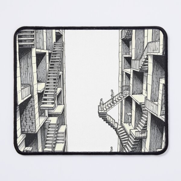 Item preview, MC Escher Inspired – Endless Illusions & Impossible Geometry designed and sold by WAUZ.