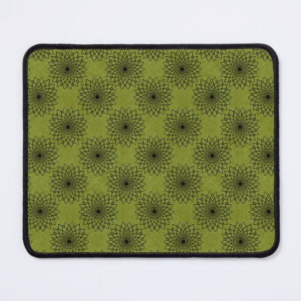 Item preview, Mandala - Black on Green designed and sold by pixypalette.