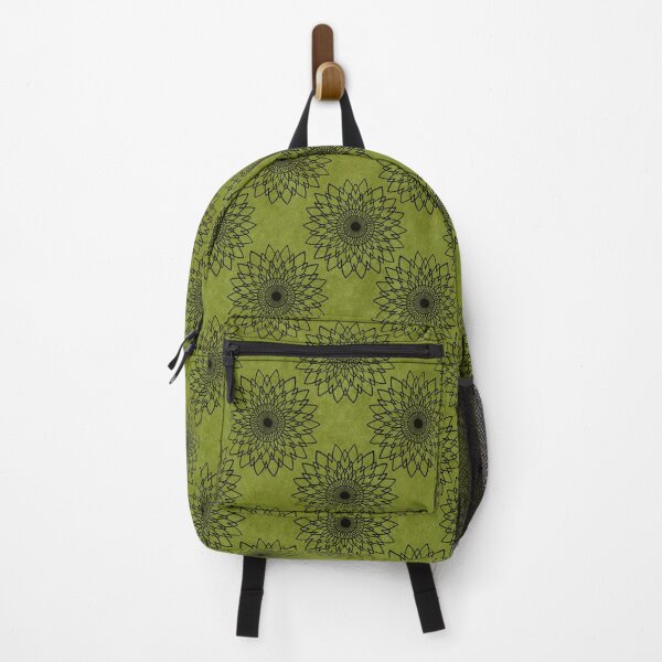 Item preview, Mandala - Black on Green designed and sold by pixypalette.
