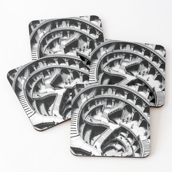 Item preview, MC Escher Inspired – Forever Circle of Illusions designed and sold by WAUZ.