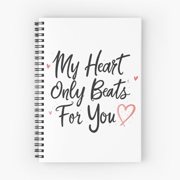 Item preview, My Heart Only Beats For You Romantic Design designed and sold by Printiko.