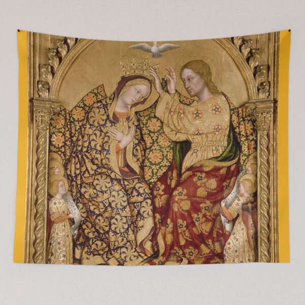 Item preview, Gentile da Fabriano (Italian Coronation of the Virgin MEDIEVAL period art designed and sold by CristalleLisa.