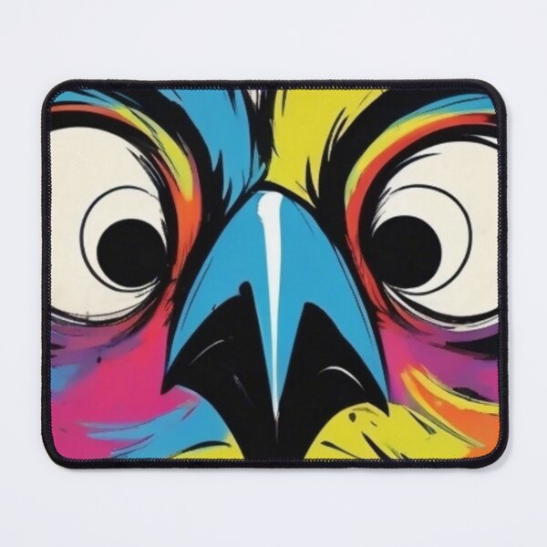 Item preview, Trippy Colorful Bird Art designed and sold by SparkyBamBam.