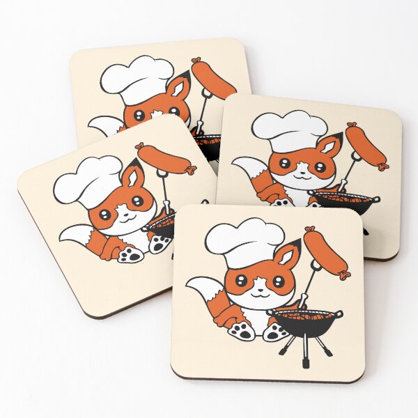 Item preview, Fox Grill Sausages Grill Master Barbecue Cooking designed and sold by shirt-o-mat.