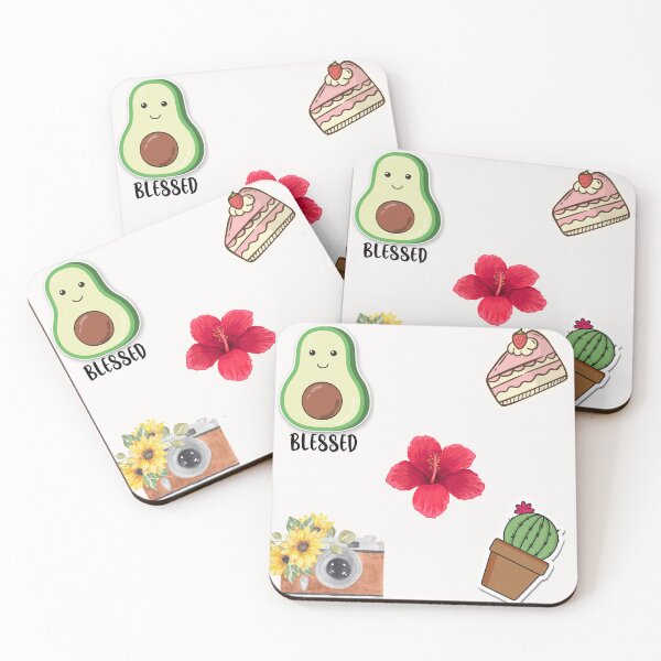 Item preview, blessed sticker set designed and sold by Illustrated Faith.