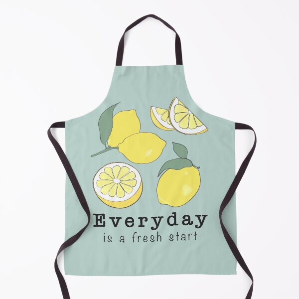 Item preview, Everyday is a fresh start Motivational lemon themed graphic gift to boost positive energy each day designed and sold by trefail.
