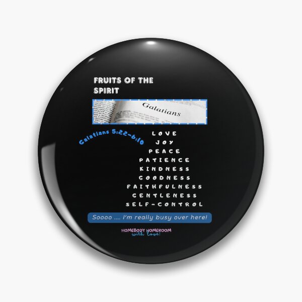 Item preview, Fruits of the Spirit. Galatians 5:22-6:10 designed and sold by HOMEBODYHOMEROO.