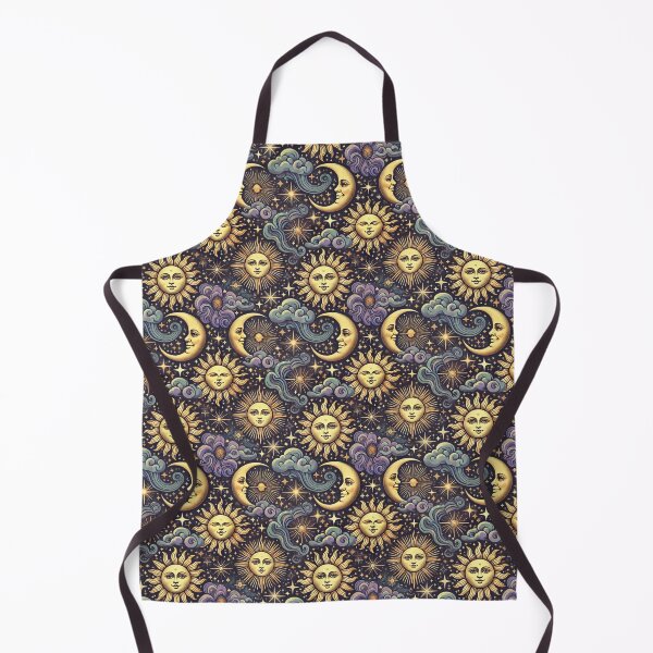 Item preview, Sun And Moon Whimsigoth Pattern designed and sold by inthewitchelm.