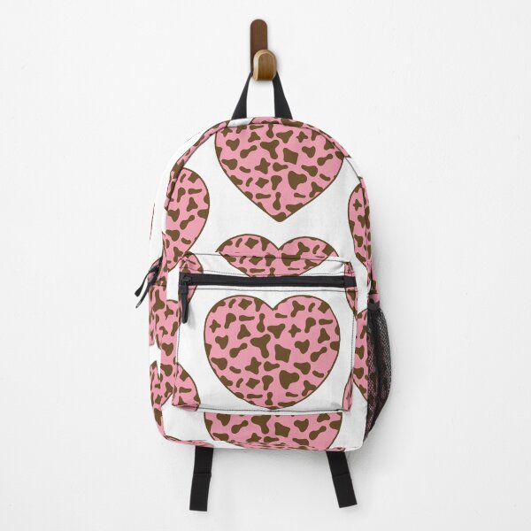 Item preview, Big Brown Cow Patches on Pink Cowhide | Continues Pink Cow Heart designed and sold by PatternPen.