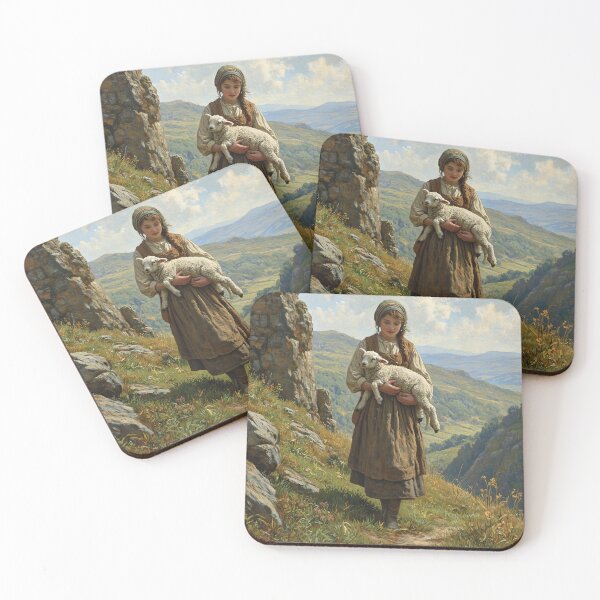 Item preview, Girl and the Lamb designed and sold by Tim Dusenberry.