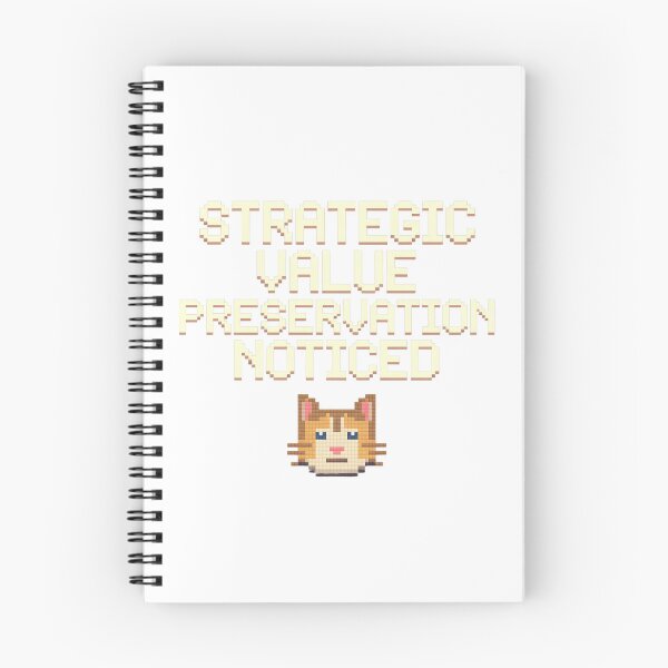 Item preview, strategic value preservation noticed cat designed and sold by Mateusz Majcherek.