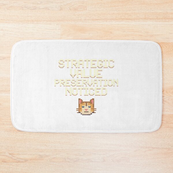 Item preview, strategic value preservation noticed cat designed and sold by Mateusz Majcherek.