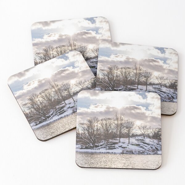 Item preview, The Upper East Side of Central Park in the Winter designed and sold by LeandroNazar.