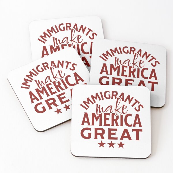 Item preview, IMMIGRANTS MAKE AMERICA GREAT designed and sold by justyna-s28.