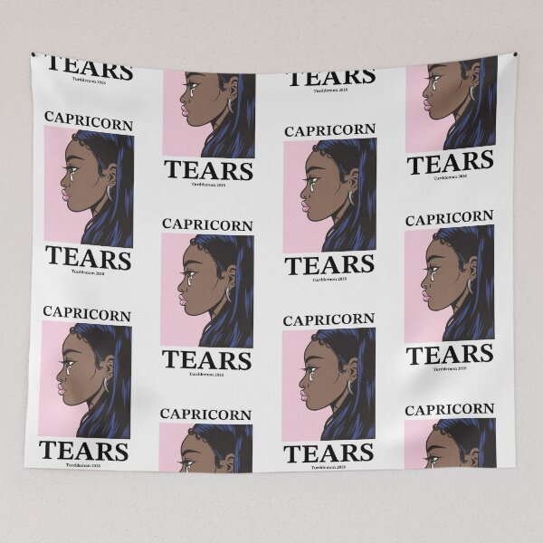 Item preview, Capricorn crying girl designed and sold by turddemon.