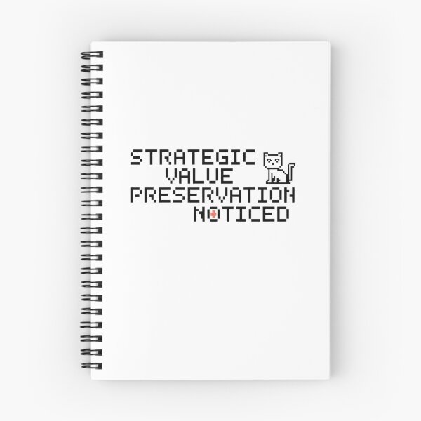 Item preview, strategic value preservation noticed cat designed and sold by Mateusz Majcherek.