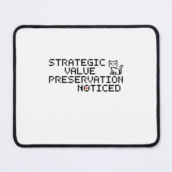 Item preview, strategic value preservation noticed cat designed and sold by Mateusz Majcherek.