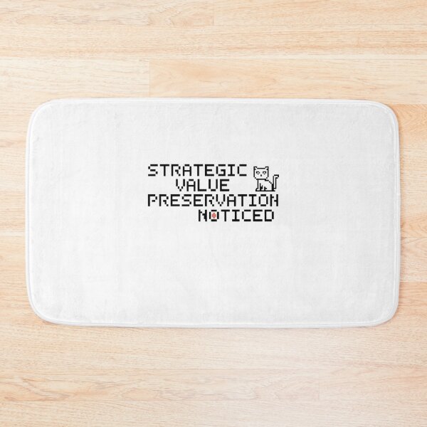 Item preview, strategic value preservation noticed cat designed and sold by Mateusz Majcherek.