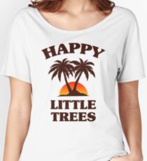 Bob Ross - Happy Little Trees Women's Relaxed Fit T-Shirt