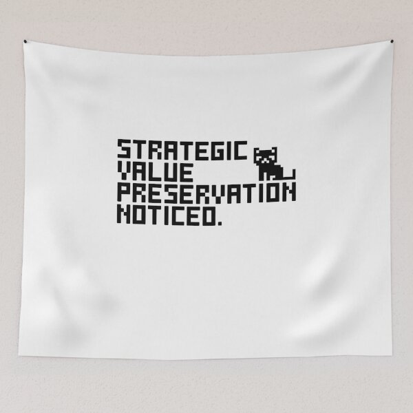 Item preview, strategic value preservation noticed cat designed and sold by Mateusz Majcherek.