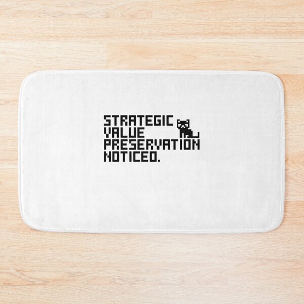Item preview, strategic value preservation noticed cat designed and sold by Mateusz Majcherek.