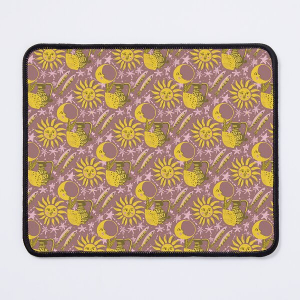Item preview, Mediterranean Sun & Moon – Whimsical Coastal Pattern Illustration Jemma Jamie Skidmore  designed and sold by Jemma Jamie Skidmore.